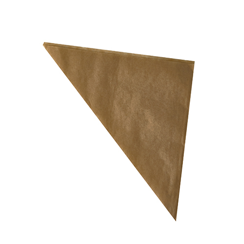 96000 Spitztüten, Pergament-Ersatz 32,5 cm x 23 cm x 23 cm braun Füllinhalt 250 g, fettdicht
