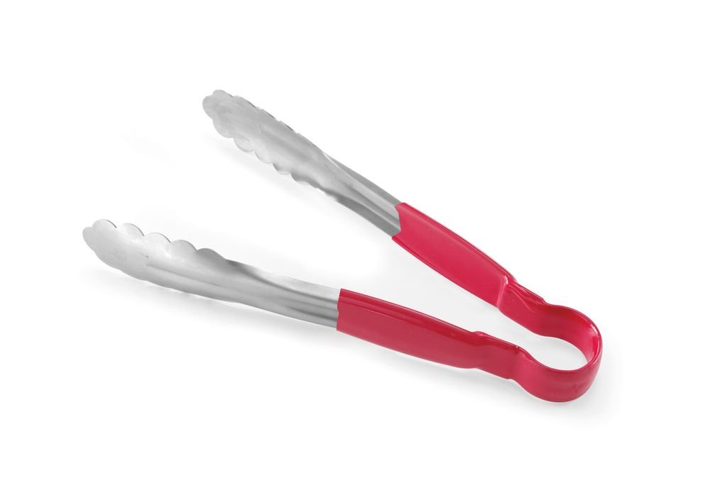 Servierzange HACCP 250 mm, HENDI, Rot, (L)250mm