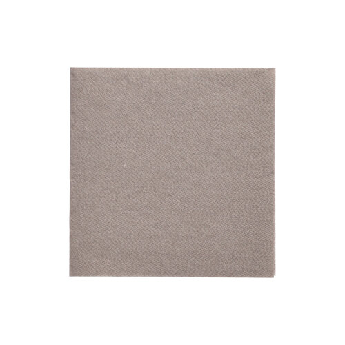 48600 Servietten "DAILY Collection" 1/4-Falz 24 cm x 24 cm grau