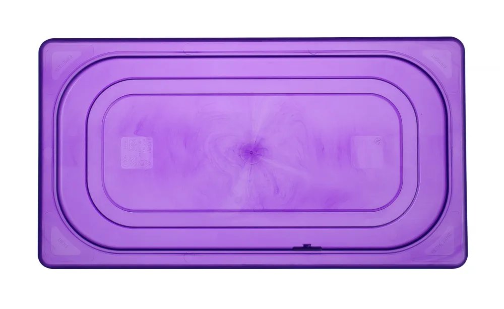 Gastronorm-Deckel violett, GN 1/3, Violett, 325x176mm Gastronorm-Deckel violett, GN 1/3, Violett, 325x176mm