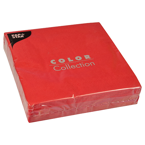 50 Servietten, 2-lagig 1/4-Falz 40 cm x 40 cm rot 19200 Servietten, 2-lagig 1/4-Falz 40 cm x 40 cm rot