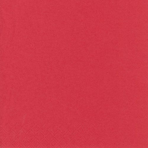 20000 Servietten, 3-lagig 1/4-Falz 40 cm x 40 cm rot