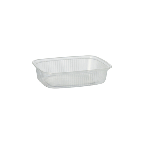 24000 Verpackungsbecher, PP eckig 125 ml 2,8 cm x 8,1 cm x 10,8 cm transparent