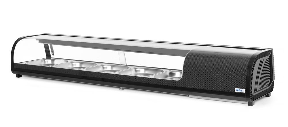 Sushi-Display, Arktic, 220-240V/190W, 1800x420x(H)265mm