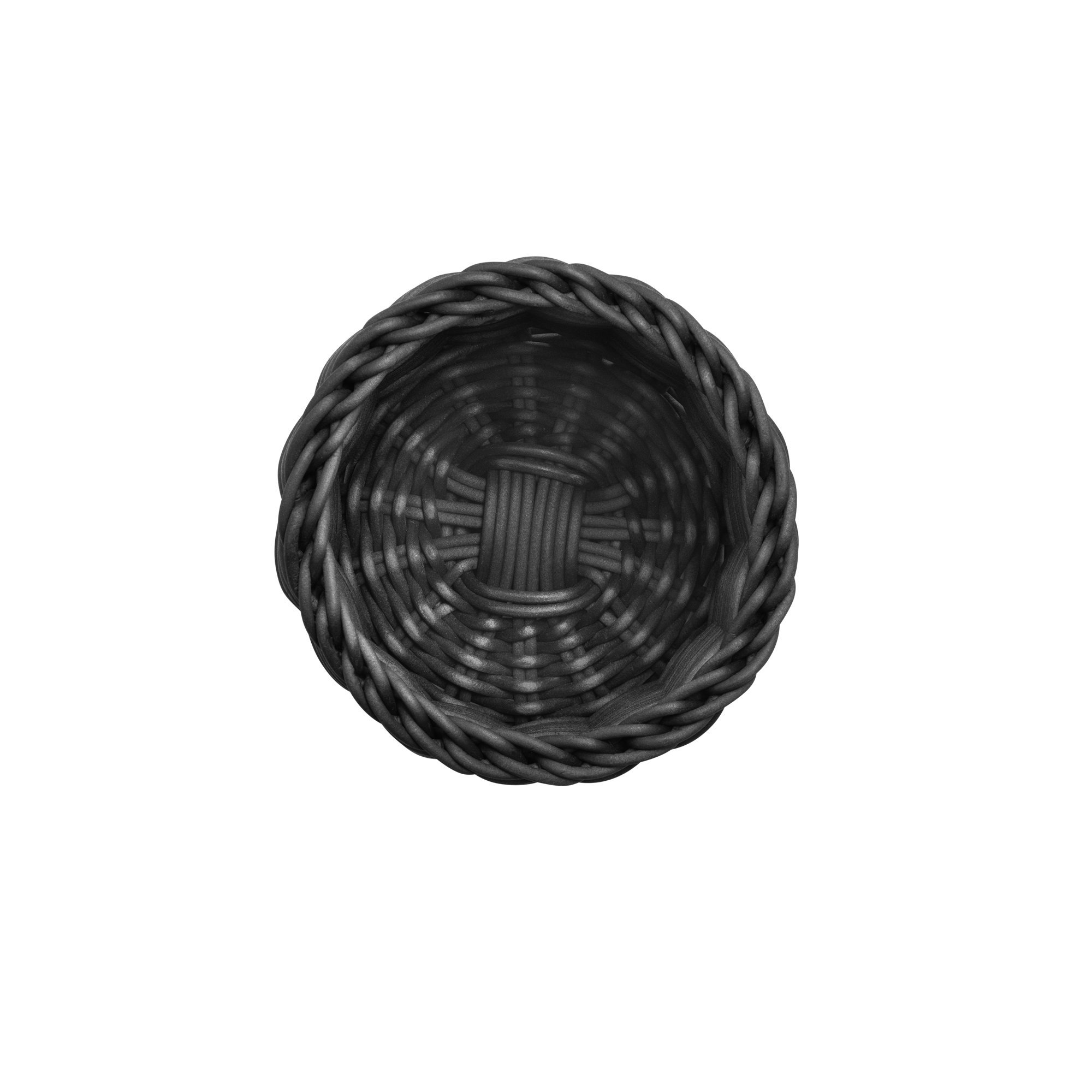 Besteckkorb Ø 12 cm, (H) 15 cm, schwarz