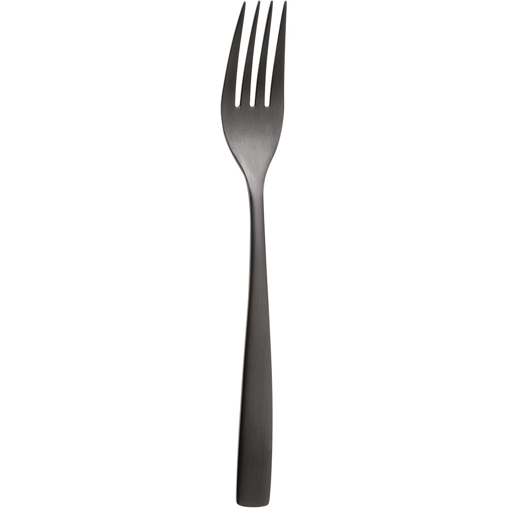 Menügabel, schwarz, BCN, (L) 20 cm