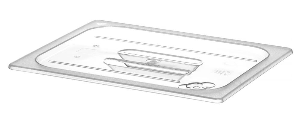 Gastronorm-Deckel, HENDI, GN 1/2, Transparent, 265x325mm