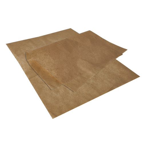 540 Einschlagpapiere, Pergament-Ersatz 35 cm x 25 cm braun fettdicht