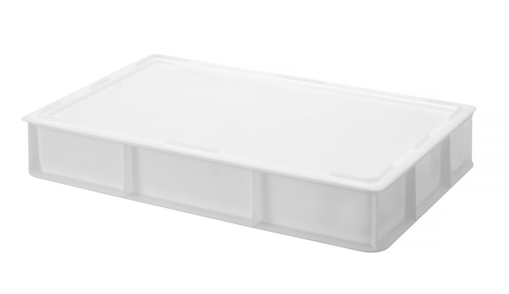 Pizzateig-Box GN1/1, HENDI, GN 1/1, Weiß, 530x325x(H)90mm