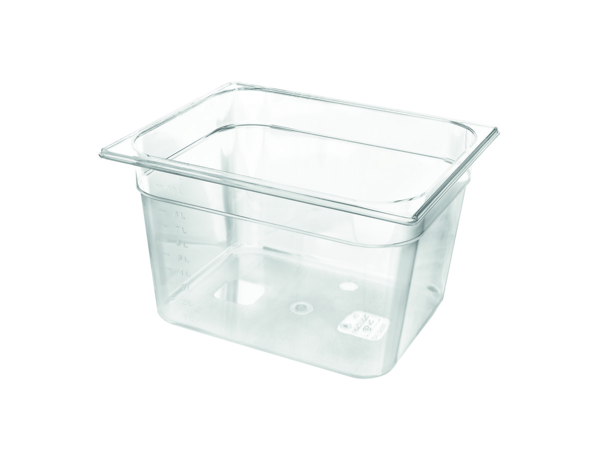GN 1/2 Behälter, PC, 200 mm
