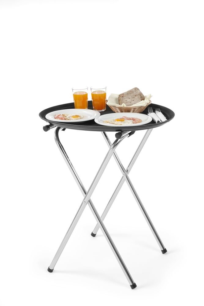 Zusammenklappbarer Tablettständer, 520x410x(H)800mm Zusammenklappbarer Tablettständer, 520x410x(H)800mm