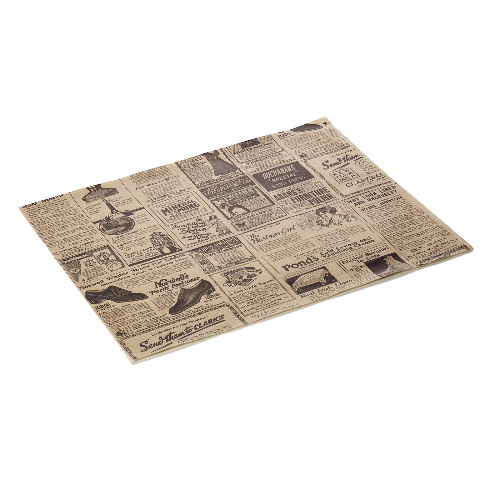 Burgerpapier Times Brown Set WRAP & GO, 28 x 34 cm, Set á 1000 Stück, Fettpapier Burgerpapier Times Brown Set WRAP & GO, 28 x 34 cm, Set á 1000 Stück, Fettpapier