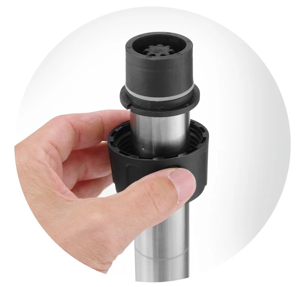 Stabmixer 500 mit variabler Geschwindigkeit und 500mm langem Stab, Kitchen Line, Schwarz, 230V/500W, ⌀100x916mm