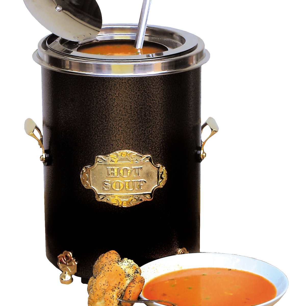 Hot-Pot Suppentopf schwarz