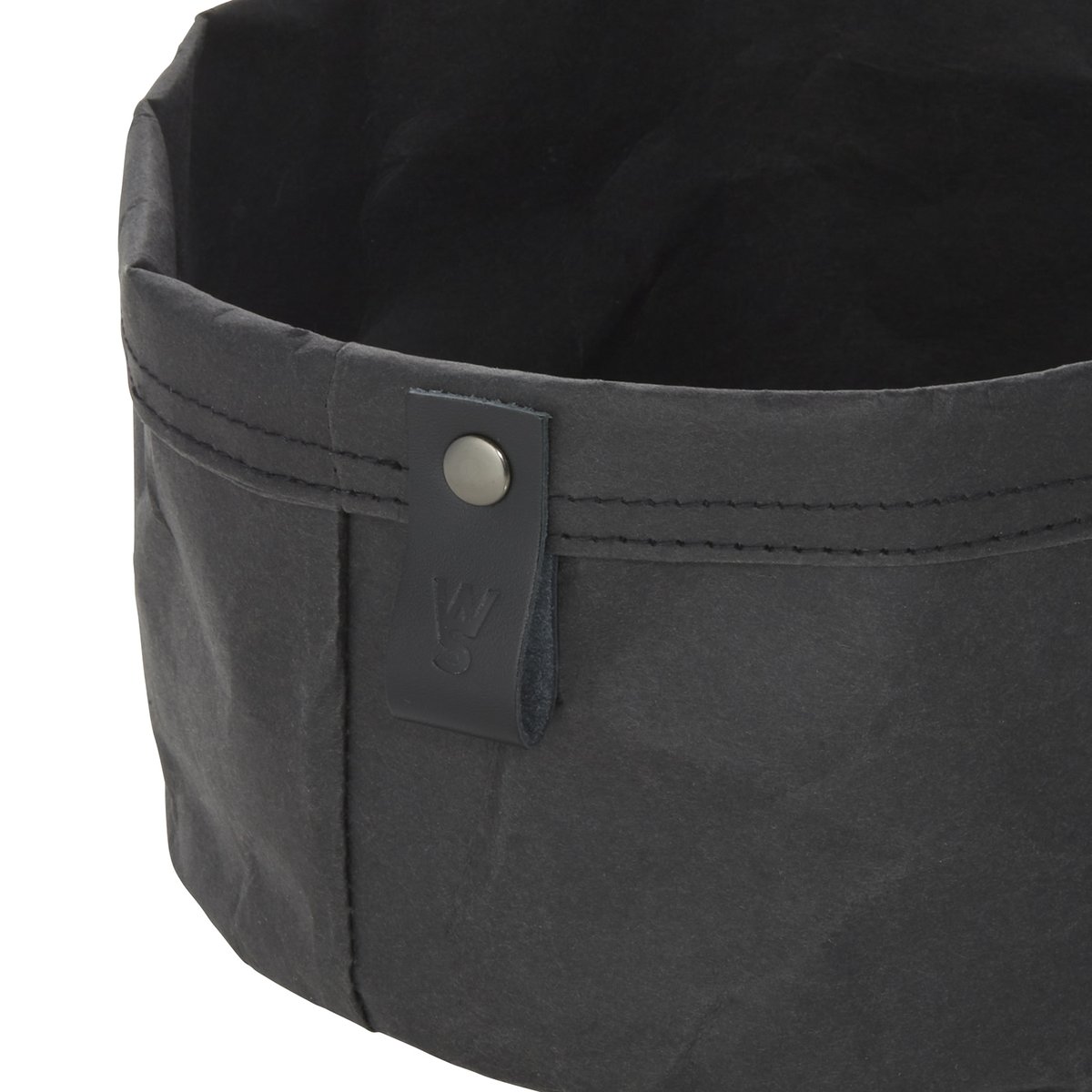 Brottasche CRAFT & CRUMBLE, Ø 20 cm, Höhe 13 cm, schwarz, Kraft Paper Brottasche CRAFT & CRUMBLE, Ø 20 cm, Höhe 13 cm, schwarz, Kraft Paper