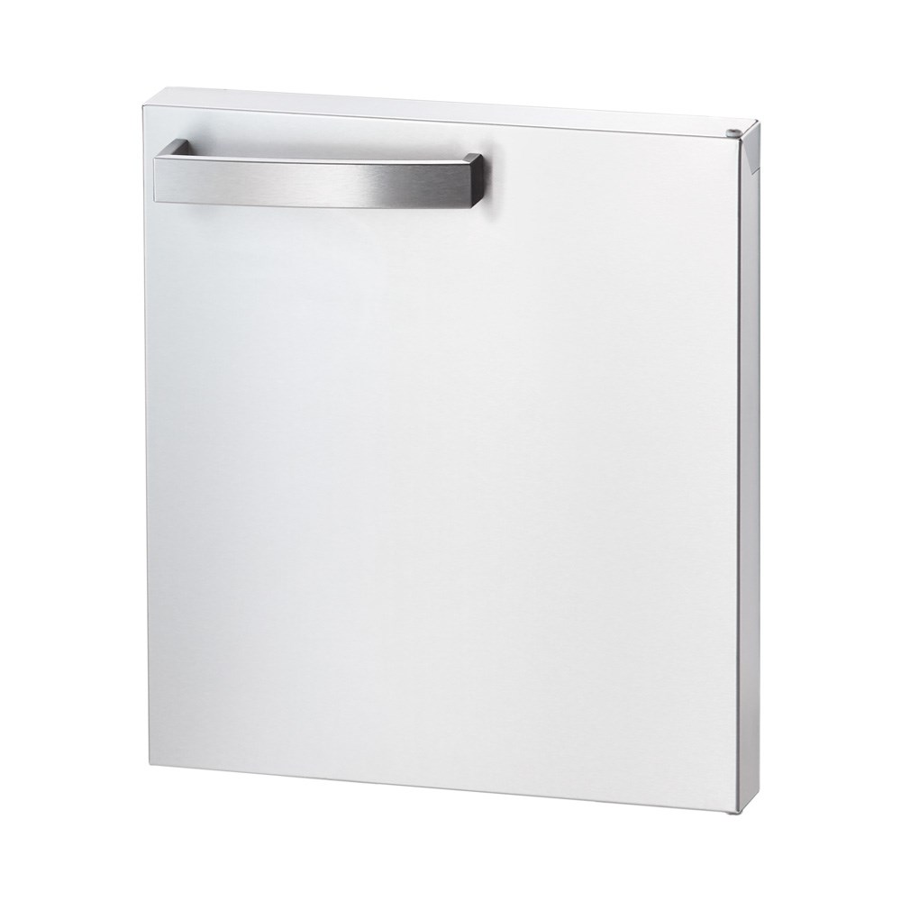 Edelstahl-Tür für Unterbauten der Serie 700 ND, Türanschlag rechts, 400 mm breit Edelstahl-Tür für Unterbauten der Serie 700 ND, Türanschlag rechts, 400 mm breit