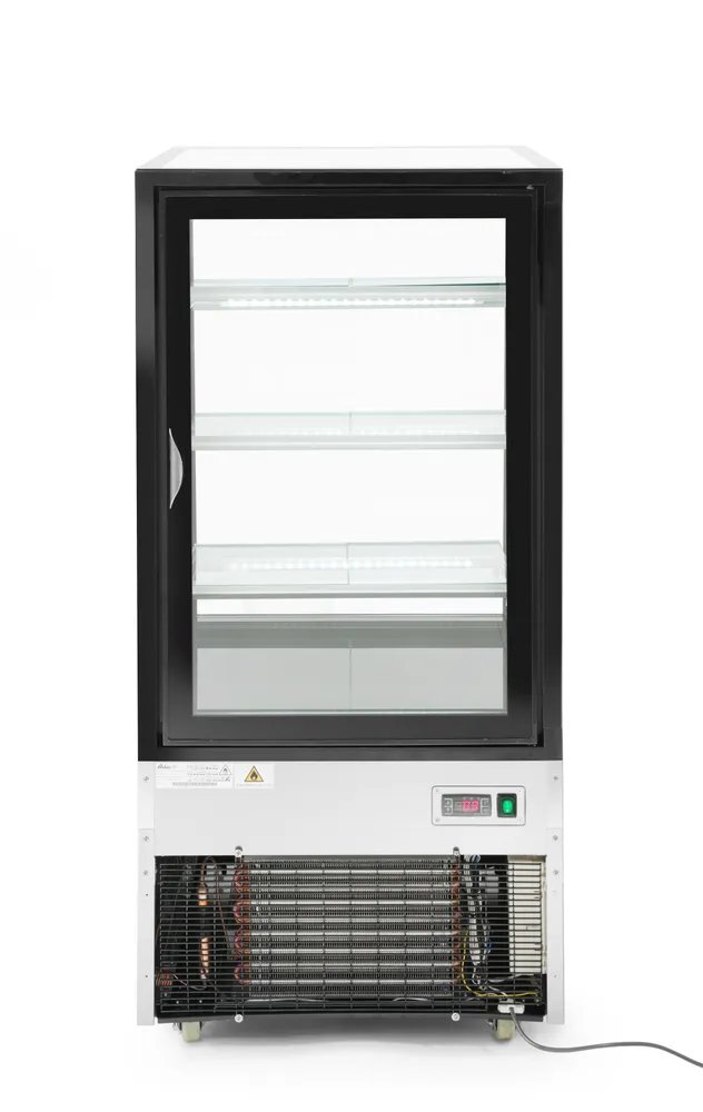 Kühlvitrine mit 3 geneigten Regalen, Arktic, 300L, 230V/480W, 650x833x(H)1460mm