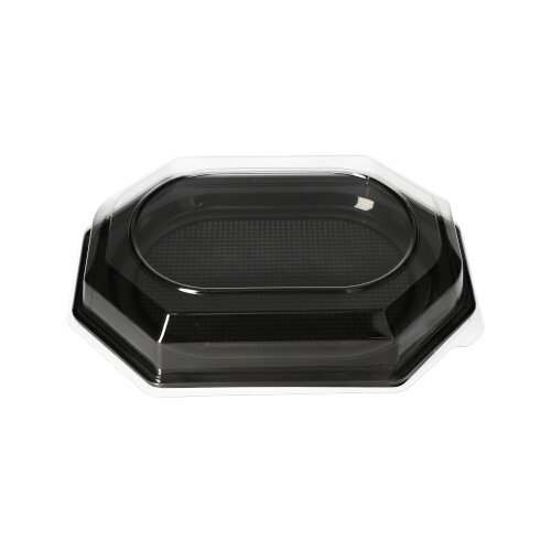 4000 Servierplatten, PET 34 cm x 25 cm schwarz