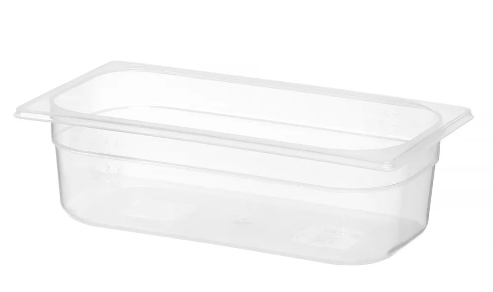 Gastronorm-Behälter 1/3, Profi Line, GN 1/3, 4L, Transparent, 325x176x(H)100mm Gastronorm-Behälter 1/3, Profi Line, GN 1/3, 4L, Transparent, 325x176x(H)100mm