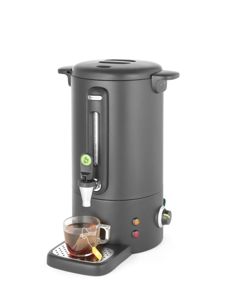 Heißgetränkekessel mattschwarz – Design by Bronwasser, HENDI, 16L, Schwarz, 220-240V/1650W, 357x380x(H)502mm
