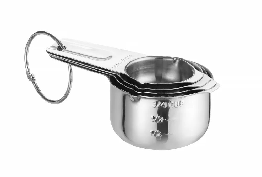 Messbecher - Set mit 4 Stk., 135x80x(H)45mm Messbecher - Set mit 4 Stk., 135x80x(H)45mm