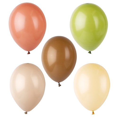 33600 Luftballons Ø 25 cm farbig sortiert "Natural"