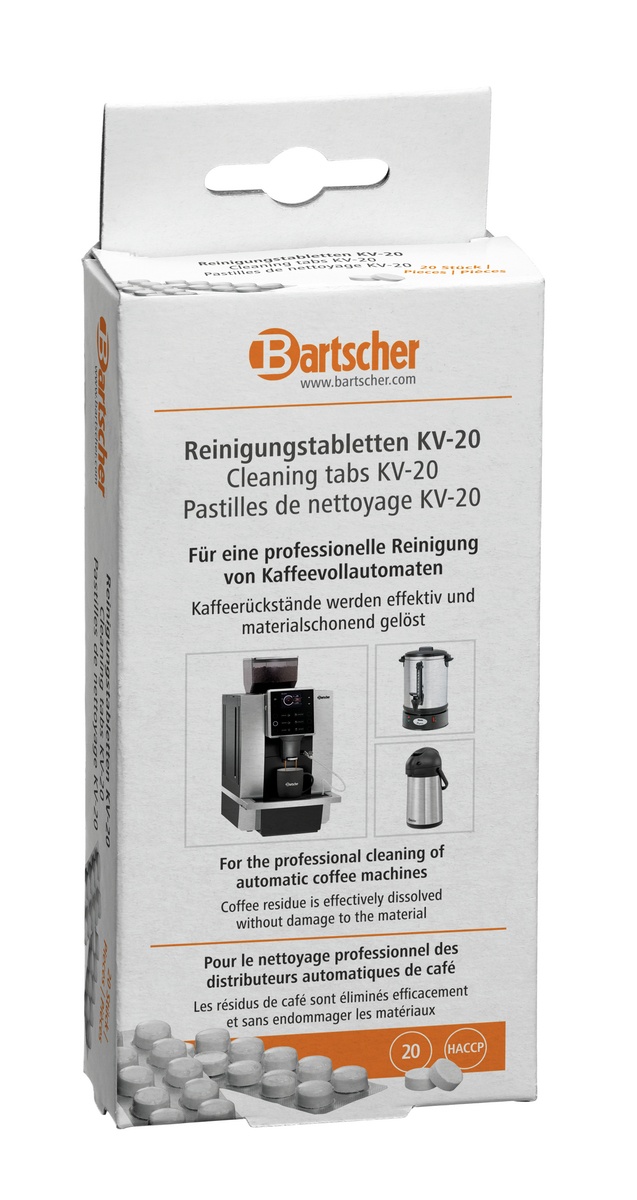 Reinigungstabletten KV-20 Reinigungstabletten KV-20