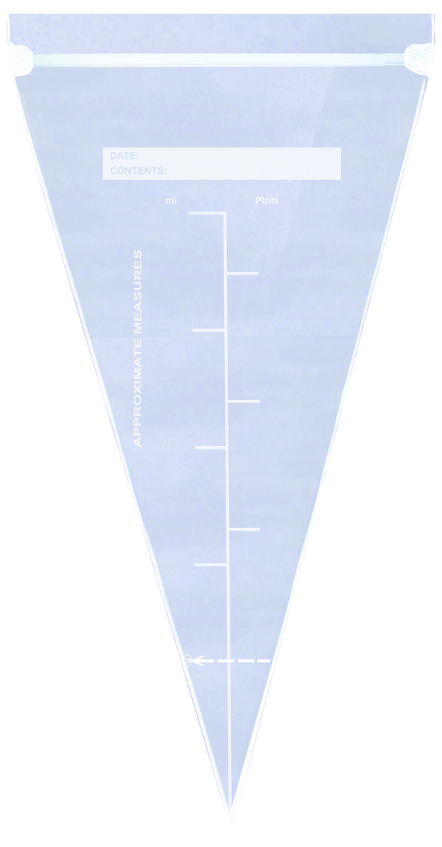 Einweg-Spritzbeutel mit ZIPPER Verschluß Einweg-Spritzbeutel mit ZIPPER Verschluß