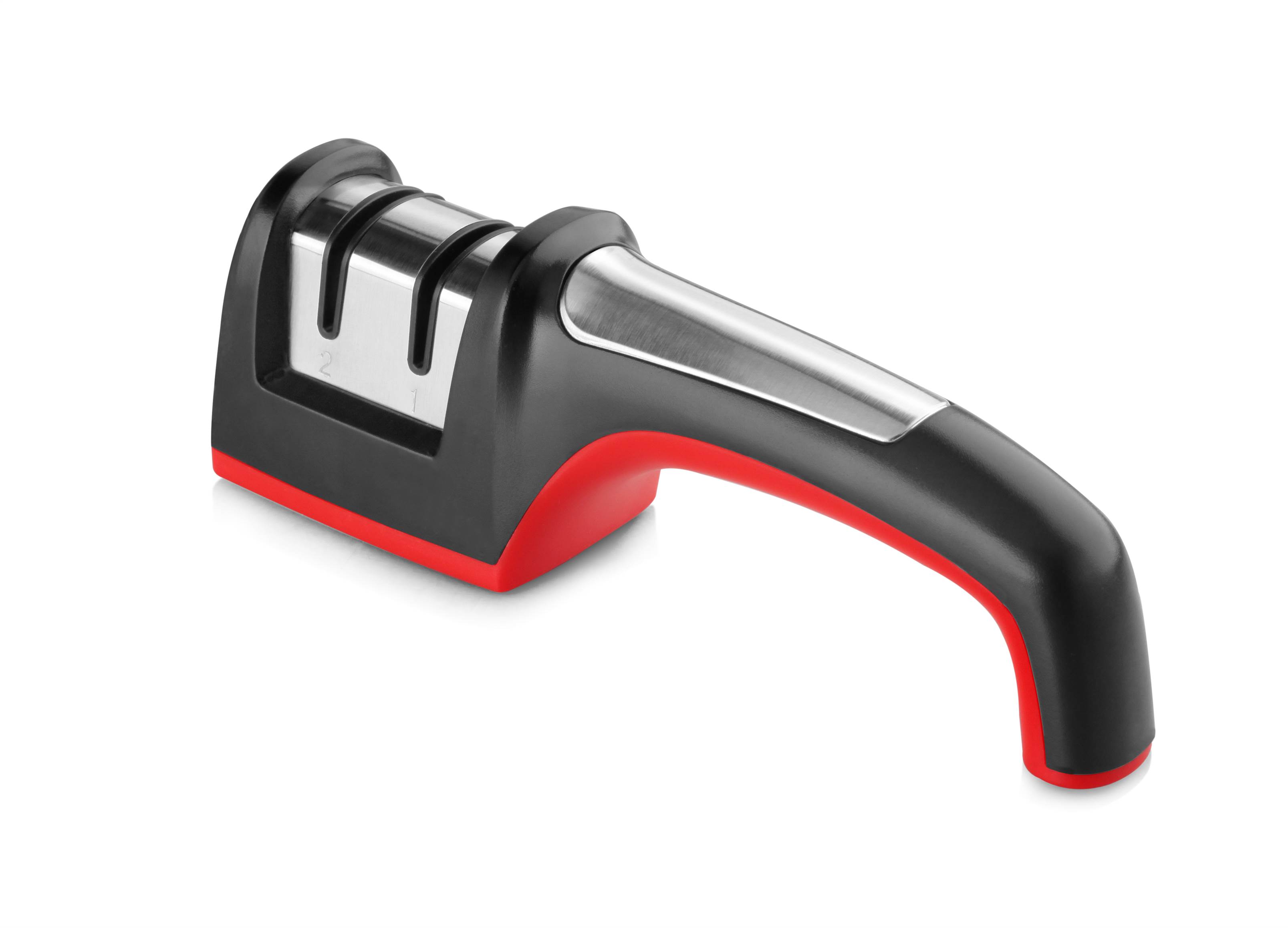 Messerschärfer manuell mit Diamant- und Keramikklinge Messerschärfer manuell mit Diamant- und Keramikklinge