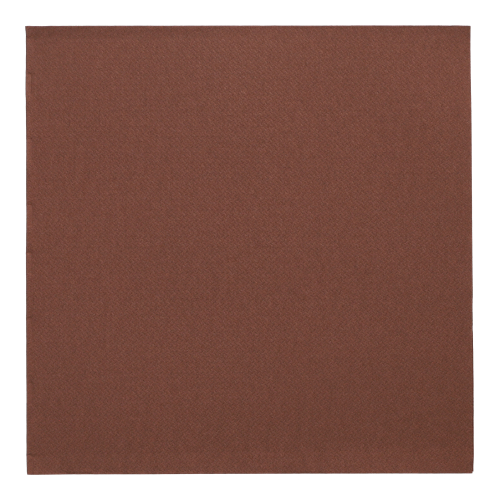 12500 Servietten "ROYAL Collection" 1/4-Falz 40 cm x 40 cm braun