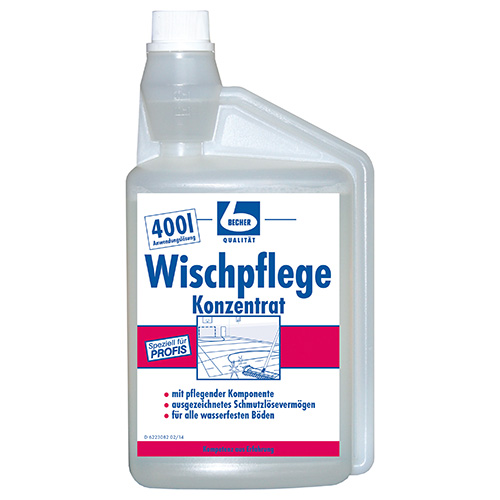 Dr. Becher Wischpflege Konzentrat 1 l Dosierflasche Dr. Becher Wischpflege Konzentrat 1 l Dosierflasche