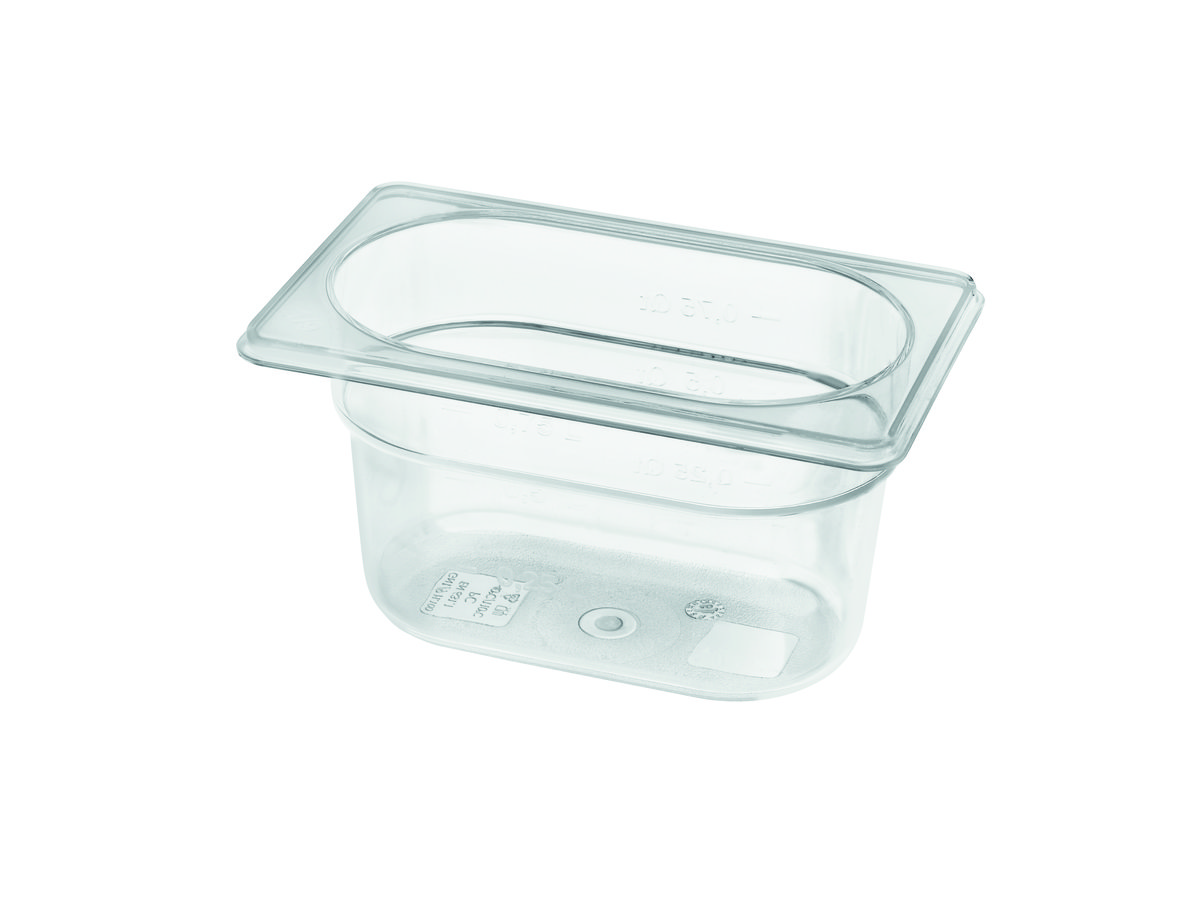 GN 1/9 Behälter, Polycarbonat 100 mm