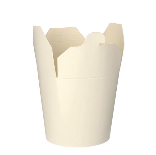 4000 Pastaboxen, Pappe 750 ml 10 cm x 10 cm x 8,5 cm weiss