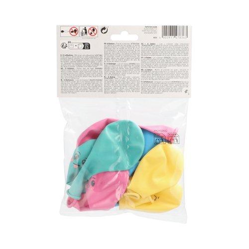 8 Luftballons Ø 25 cm farbig sortiert "Kawaii" 26880 Luftballons Ø 25 cm farbig sortiert "Kawaii"