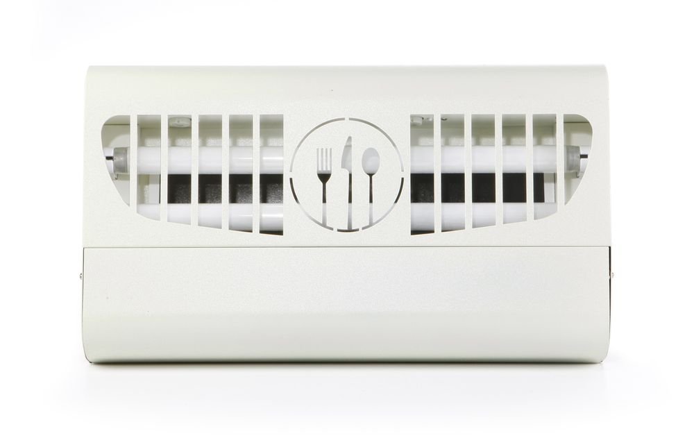 Insektenvernichter mit Klebeplatten 100 m², HENDI, 230V/30W, 544x285x(H)92mm