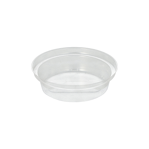 16000 Einsätze, PET "Hurricane" rund Ø 9 cm · 2,2 cm glasklar