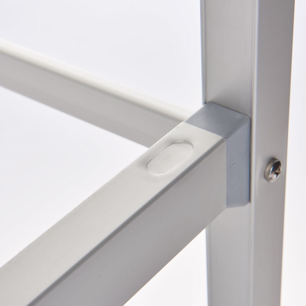 Lagerregal aus Aluminium, 1510x560x1680 mm (BxTxH)