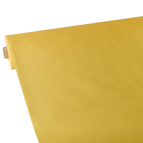 48 Tischdecke, stoffähnlich, Vlies "soft selection plus" 25 m x 1,18 m gelb