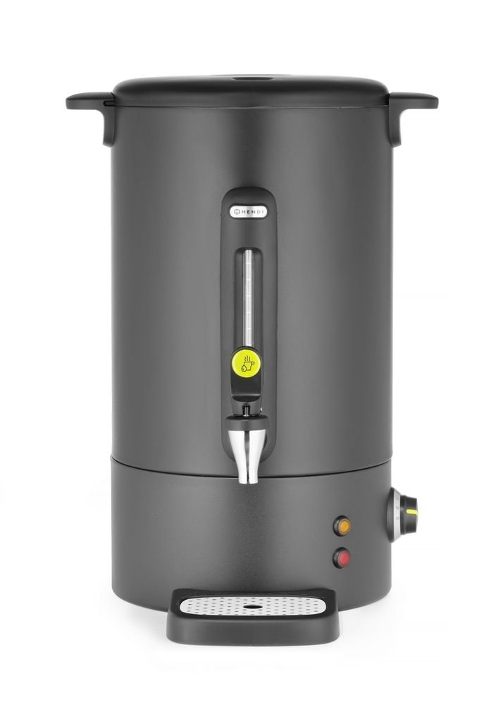 Heißgetränkekessel mattschwarz – Design by Bronwasser, HENDI, 16L, Schwarz, 220-240V/1650W, 357x380x(H)502mm