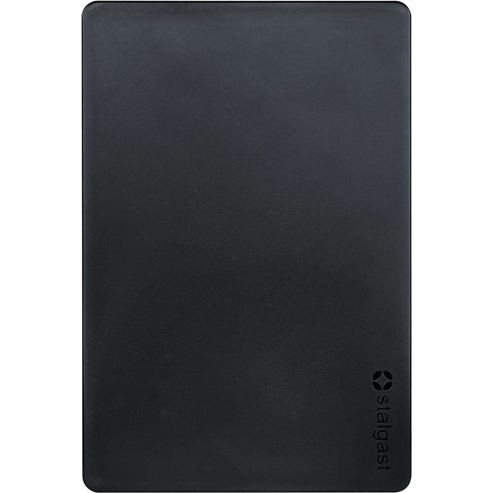 Schneidbrett, Farbe schwarz, 450 x 300 x 13 mm (BxTxH) Schneidbrett, Farbe schwarz, 450 x 300 x 13 mm (BxTxH)