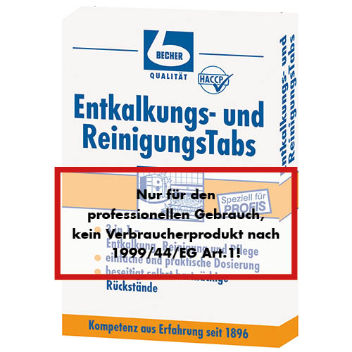 Dr. Becher Entkalkungs- und ReinigungsTabs