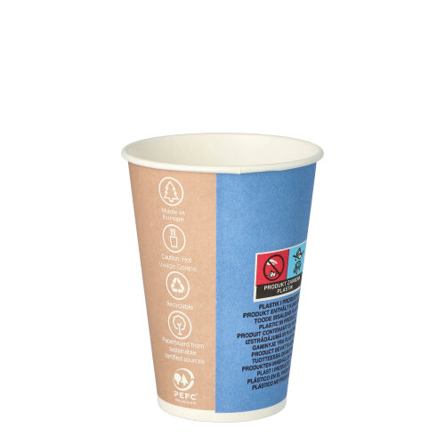 66000 Trinkbecher, Pappe "To Go" 0,18 l Ø 7,01 cm · 9,2 cm