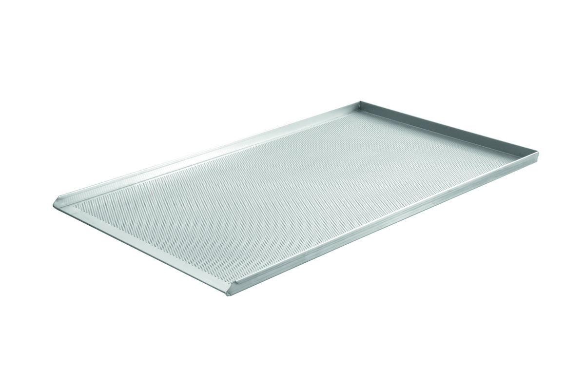 Lochblech Aluminium 780 x 580 x 25 mm 3 Seiten 90° Lochblech Aluminium 780 x 580 x 25 mm 3 Seiten 90°
