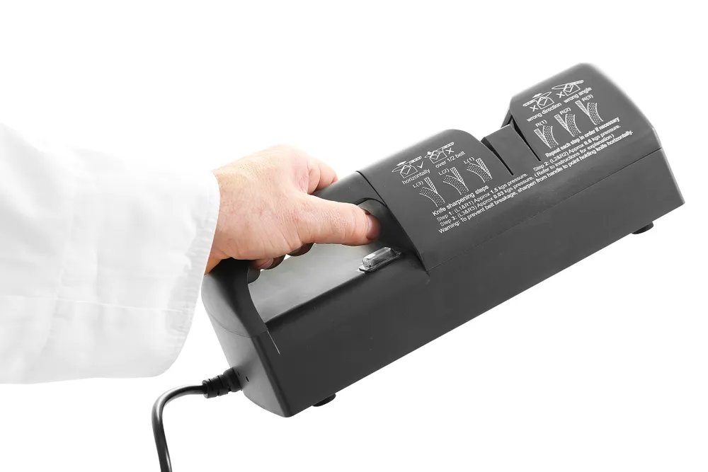 Messerschärfer, 230V/50W, 295x110x(H)110mm