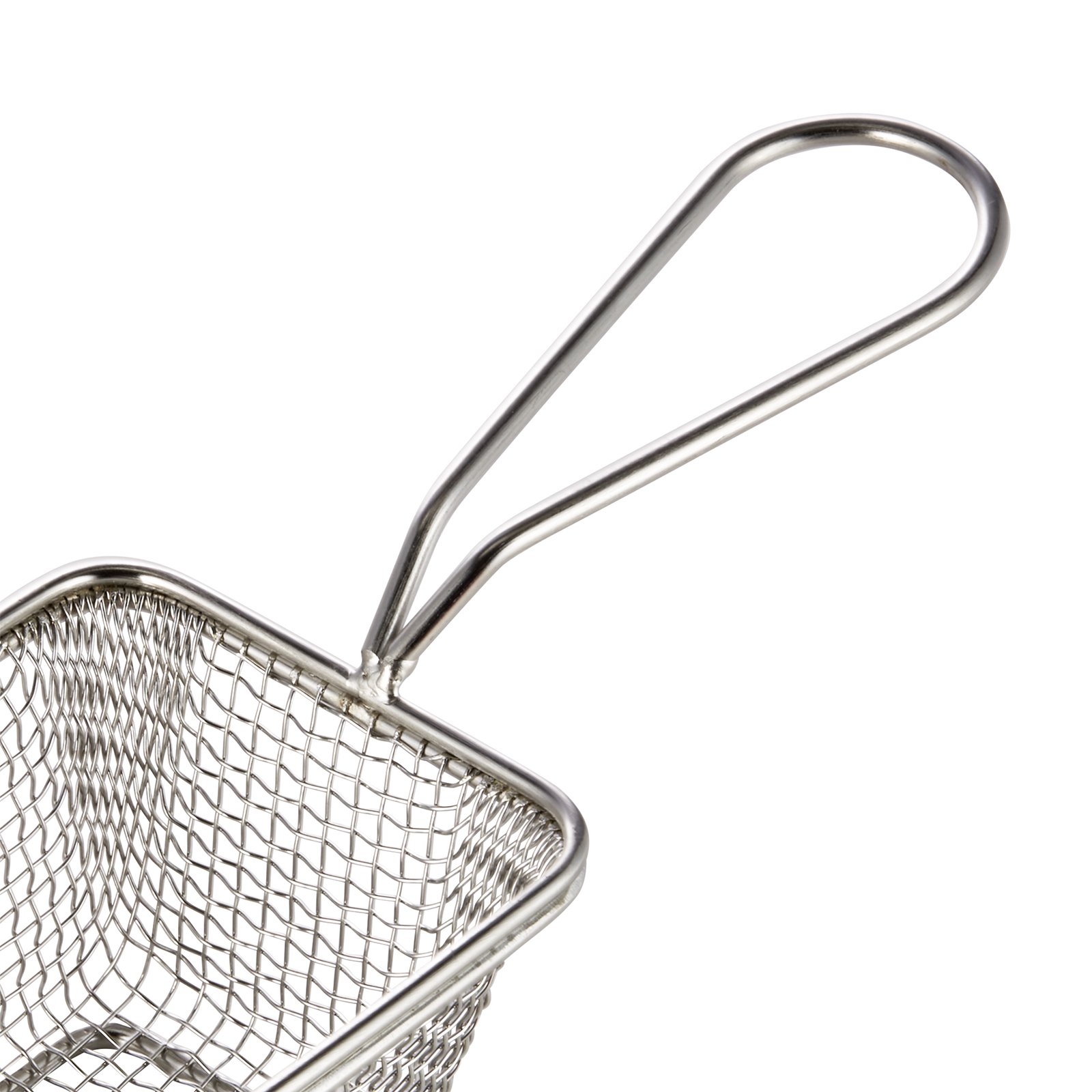 Servier- und Frittierkorb, 10,5 x 9 x 7 cm, Chromnickelstahl Servier- und Frittierkorb, 10,5 x 9 x 7 cm, Chromnickelstahl