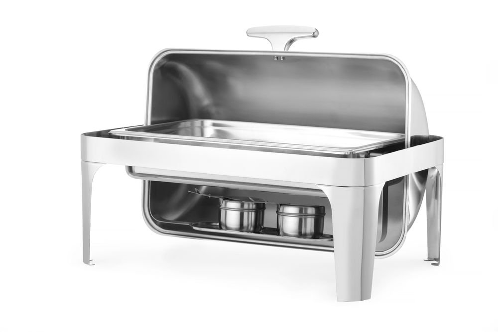 Chafing Dish Rolltop Gastronorm 1/1, HENDI, 9L, 660x490x(H)460mm Chafing Dish Rolltop Gastronorm 1/1, HENDI, 9L, 660x490x(H)460mm