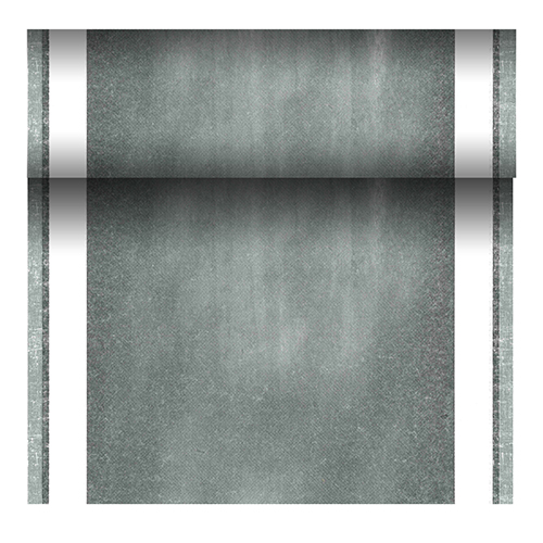 112 Tischläufer, stoffähnlich, PV-Tissue Mix "ROYAL Collection" 24 m x 40 cm "Chalk"