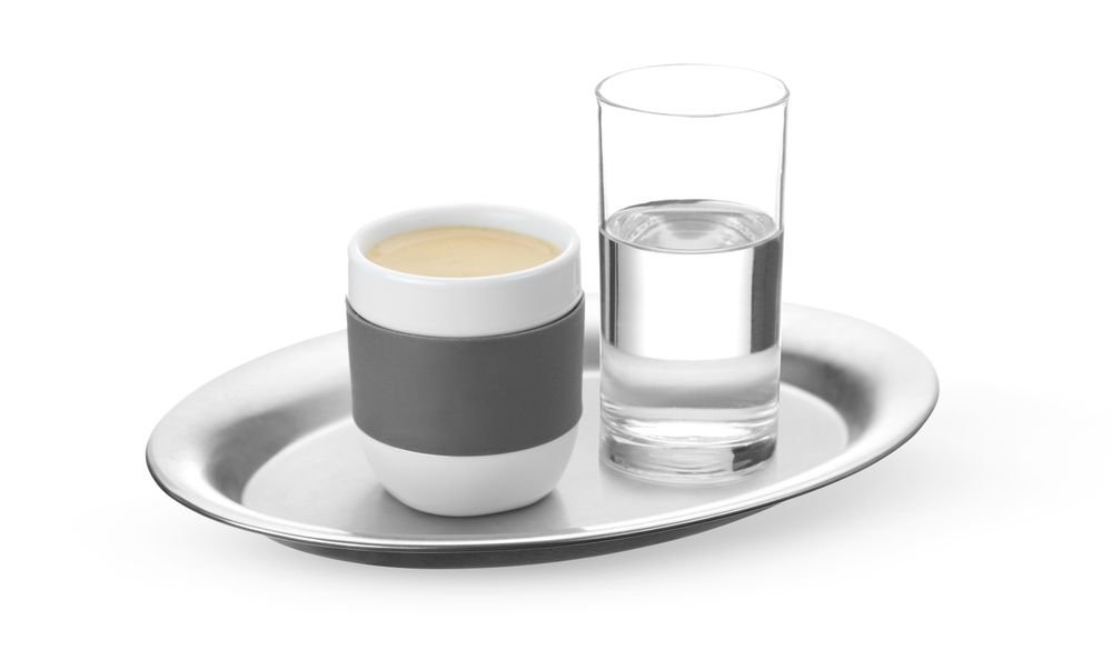 Kaffeetablett - oval, HENDI, 200x140mm Kaffeetablett - oval, 285x220mm