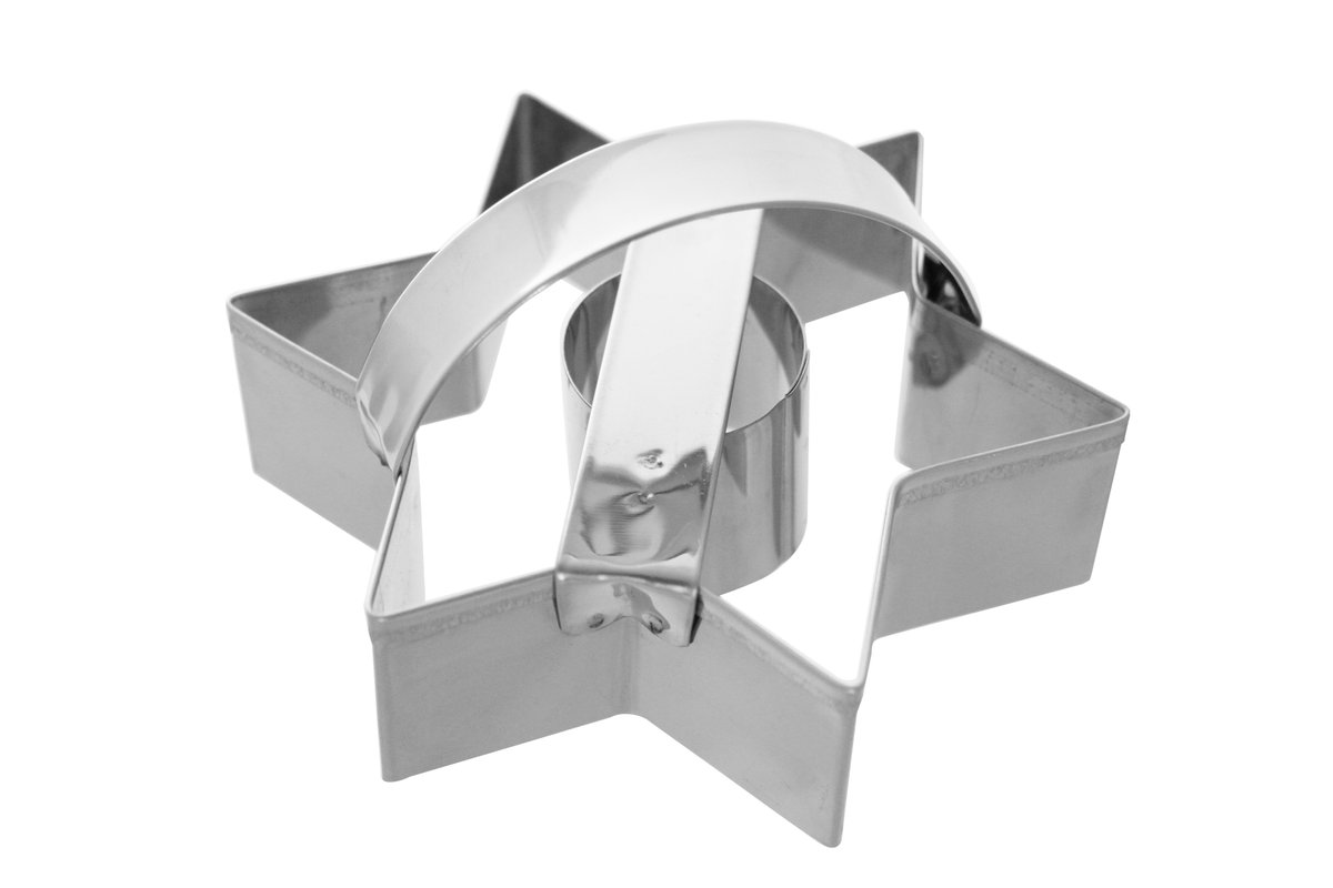 Ausstecher "Stern mit Loch" Edelstahl Ausstecher "Stern mit Loch" Edelstahl