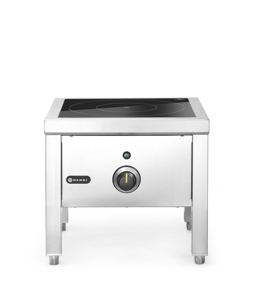 Hochleistungs-Induktions-Hockerkocher, HENDI, 400V/5000W, 422x400x(H)366mm